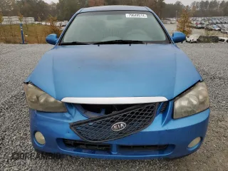 2005 Kia Spectra with VIN KNAFE161955108612, listed as a Copart auction lot 79648514 with 156,963 mi miles and Salvage Title. Bid and sale history available at carsss.com. Image 5.