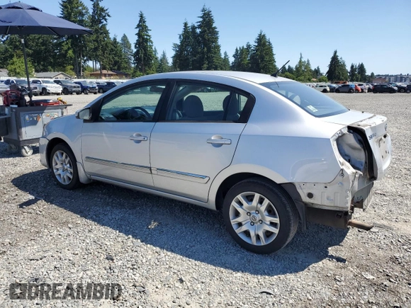 2012 Nissan Sentra S with VIN 3N1AB6AP3CL693041, listed as a Copart auction lot 63738415 with 144,112 mi miles and Salvage title. Bid and sale history available at DreamBid. Image 2.