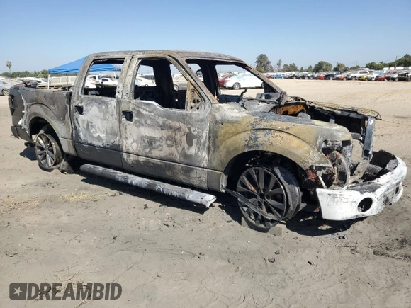 2012 Ford F-150 XL with VIN 1FTFW1CF9CFB85455, listed as a Copart auction lot 68105514 with 0 mi miles and Non Repairable. Bid and sale history available at carsss.com. Image 4.