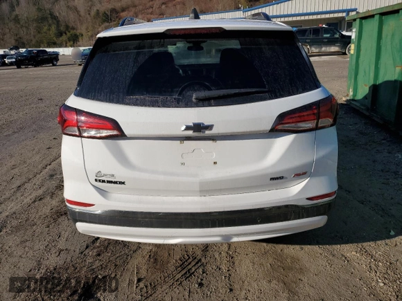 2023 Chevrolet Equinox RS z VIN 3GNAXWEG5PS119939, wystawiony jako Copart lot #47349015 z przebiegiem 29 023 mil mil oraz Szkoda całkowita • Salvage title. Historia ofert i sprzedaży dostępna na DreamBid. Obrazek 6.