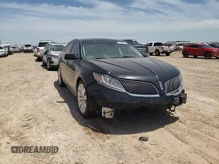 2013 Lincoln MKS EcoBoost with VIN 1LNHL9FT5DG606208, listed as a Copart auction lot 59224735 with 156,202 mi miles and Salvage title. Bid and sale history available at DreamBid. Image 13.