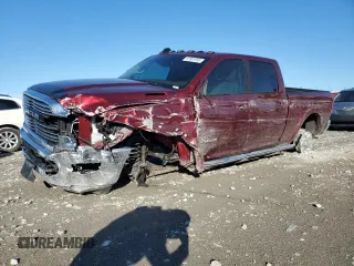 2022 Ram 2500 Laramie with VIN 3C6UR5FLXNG214915, listed as a Copart auction lot 57087055 with 20,588 mi miles and Salvage title. Bid and sale history available at DreamBid. Image 1.