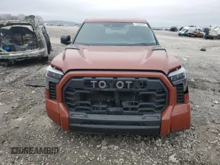 2024 Toyota Tundra TRD Pro Hybrid with VIN 5TFPC5DB6RX076616, listed as a Copart auction lot 43985855 with 7,273 mi miles and Salvage title. Bid and sale history available at DreamBid. Image 5.