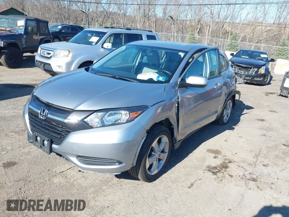 2018 Honda HR-V LX with VIN 3CZRU6H35JG700164, listed as a IAAI auction lot 41827551 with 161,594 mi miles. Bid and sale history available at carsss.com. Image 17.