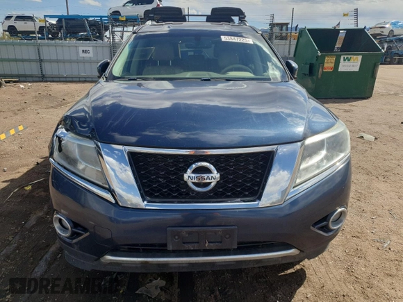 2013 Nissan Pathfinder SL with VIN 5N1AR2MM8DC672939, listed as a Copart auction lot 53847225 with 130,395 mi miles and Clean Title. Bid and sale history available at carsss.com. Image 5.