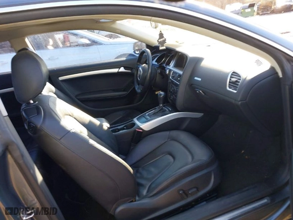2012 Audi A5 2.0T Premium with VIN WAUCFAFR9CA030147, listed as a IAAI auction lot 41289063 with 171,875 mi miles. Bid and sale history available at carsss.com. Image 5.