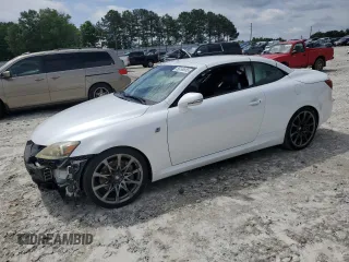 2011 Lexus IS 350 C z VIN JTHFE2C23B2506481, wystawiony jako Copart lot #56899655 z przebiegiem 123 716 mil mil oraz Szkoda całkowita • Salvage title. Historia ofert i sprzedaży dostępna na DreamBid. Obrazek 1.