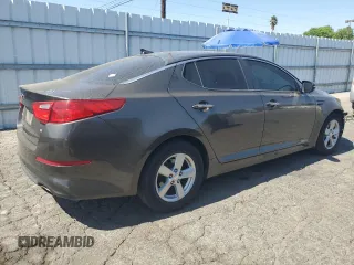2014 Kia Optima LX with VIN 5XXGM4A73EG287880, listed as a Copart auction lot 61608025 with 130,624 mi miles and Salvage title. Bid and sale history available at DreamBid. Image 3.