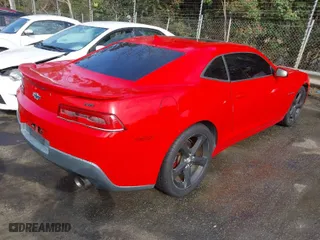 2014 Chevrolet Camaro LT with VIN 2G1FB1E32E9145267, listed as a IAAI auction lot 41844766 with 190,572 mi miles. Bid and sale history available at carsss.com. Image 4.