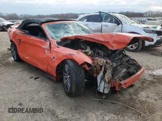 2015 Ford Mustang EcoBoost Premium with VIN 1FATP8UHXF5363981, listed as a Copart auction lot 45922555 with Not provided miles and Salvage title. Bid and sale history available at DreamBid. Image 4.