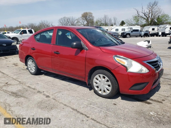 2015 Nissan Versa SV with VIN 3N1CN7AP2FL837012, listed as a Copart auction lot 52913265 with 108,972 mi miles and Salvage Title. Bid and sale history available at carsss.com. Image 4.