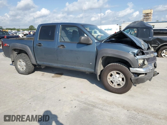 2006 Chevrolet Colorado 2LT z VIN 1GCDS136368184281, wystawiony jako Copart lot #57766975 z przebiegiem Nie podano mil oraz Szkoda całkowita • Salvage title. Historia ofert i sprzedaży dostępna na DreamBid. Obrazek 4.