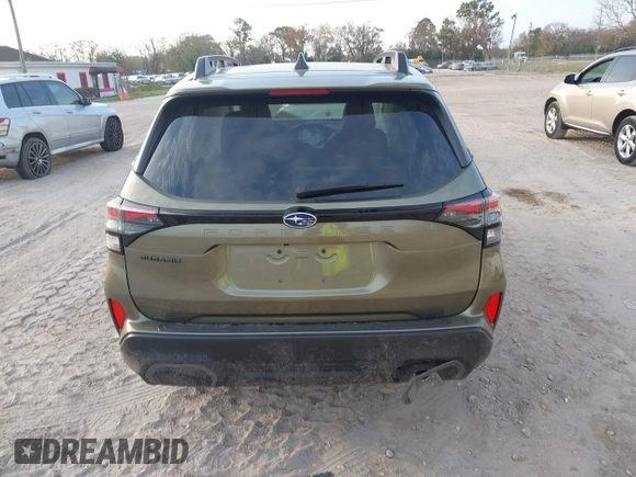 2025 Subaru Forester Limited z VIN JF2SLDRC1SH484884, wystawiony jako IAAI lot #41590511 z przebiegiem 4 933 mil mil oraz . Historia ofert i sprzedaży dostępna na DreamBid. Obrazek 16.