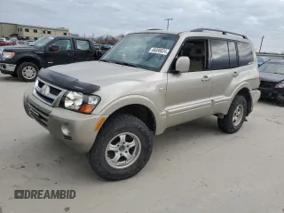 2003 Mitsubishi Montero LTD with VIN JA4NW51S63J019484, listed as a Copart auction lot 86089024 with 0 mi miles and Salvage Title. Bid and sale history available at carsss.com. Image 1.
