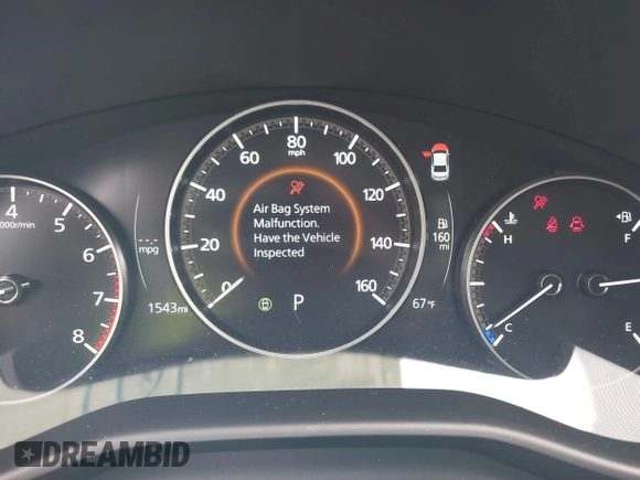 2025 Mazda 3 S Select Sport with VIN JM1BPABM0S1775096, listed as a IAAI auction lot 41744714 with 1,543 mi miles and . Bid and sale history available at DreamBid. Image 15.