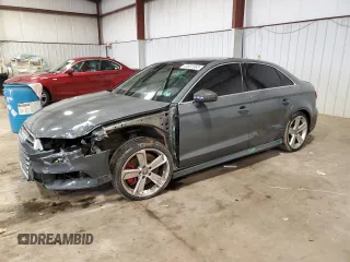 2018 Audi S3 Premium Plus with VIN WAUB1GFF1J1033821, listed as a Copart auction lot 40801583 with 33,873 mi miles. Bid and sale history available at carsss.com. Image 1.