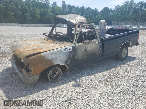 1991 Ford F-150 z VIN 1FTDF15N0MNA95601, wystawiony jako Copart lot #56676545 z przebiegiem Nie podano mil oraz Nie do naprawy • Non repairable. Historia ofert i sprzedaży dostępna na DreamBid. Obrazek 1.