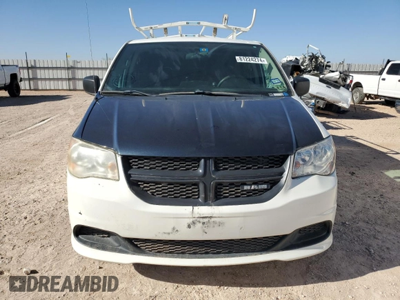 2013 Ram Cargo Van Tradesman with VIN 2C4JRGAG4DR649472, listed as a Copart auction lot 81224274 with 168,913 mi miles and Salvage Title. Bid and sale history available at carsss.com. Image 5.