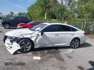 2018 Honda Accord EX-L with VIN 1HGCV2F57JA017839, listed as a IAAI auction lot 41281323 with 83,986 mi miles and . Bid and sale history available at DreamBid. Image 14.