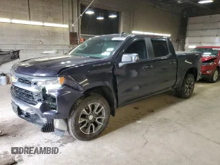 2023 Chevrolet Silverado 1500 LT with VIN 3GCPDKEKXPG112870, listed as a Copart auction lot 48990845 with 18,290 mi miles and Salvage Title. Bid and sale history available at carsss.com. Image 1.