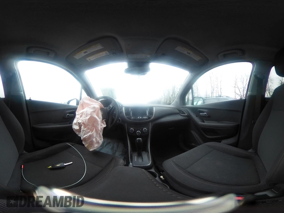 2019 Chevrolet Trax LS with VIN 3GNCJNSB5KL386143, listed as a IAAI auction lot 41848085 with 78,680 mi miles and . Bid and sale history available at DreamBid. Image 18.