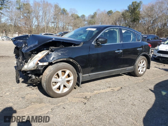 2010 Infiniti EX Journey with VIN JN1AJ0HP4AM702371, listed as a Copart auction lot 86768824 with Not Provided miles and Clean Title. Bid and sale history available at DreamBid. Image 1.