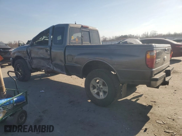 2005 Ford Ranger XL with VIN 1FTZR15E25PA11782, listed as a Copart auction lot 48238805 with Not provided miles and Salvage title. Bid and sale history available at DreamBid. Image 2.