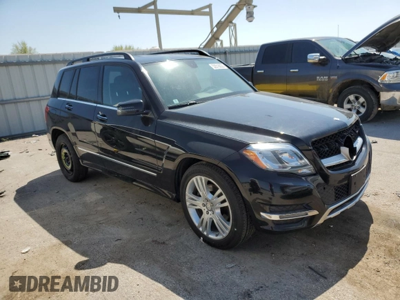 2015 Mercedes-Benz GLK with VIN WDCGG5HB1FG439148, listed as a Copart auction lot 52016935 with 185,660 mi miles and Salvage Title. Bid and sale history available at carsss.com. Image 4.