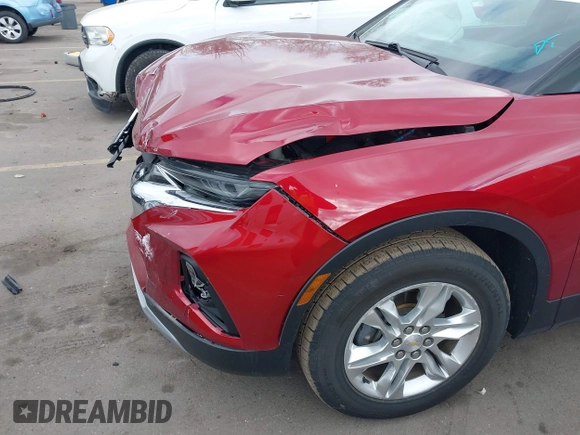 2020 Chevrolet Blazer LT with VIN 3GNKBHRSXLS618131, listed as a IAAI auction lot 41663943 with 38,943 mi miles and . Bid and sale history available at DreamBid. Image 6.