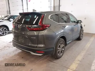 2022 Honda CR-V EX-L with VIN 2HKRW2H89NH642061, listed as a IAAI auction lot 42013941 with 20,029 mi miles. Bid and sale history available at carsss.com. Image 4.