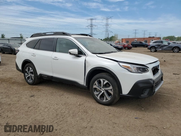 2022 Subaru Outback Limited XT with VIN 4S4BTGND5N3176113, listed as a Copart auction lot 56489845 with 36,048 mi miles and Salvage title. Bid and sale history available at DreamBid. Image 4.