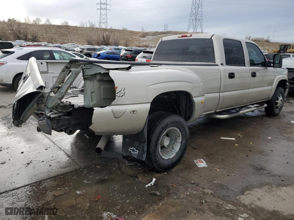 2006 Chevrolet Silverado 3500 DRW LT1 with VIN 1GCJK33D46F154523, listed as a Copart auction lot 84960604 with NaN miles and Salvage Title. Bid and sale history available at carsss.com. Image 3.