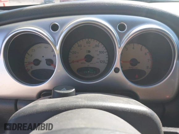 2005 Chrysler PT Cruiser with VIN 3C3EY45XX5T572509, listed as a IAAI auction lot 41733696 with 141,468 mi miles. Bid and sale history available at carsss.com. Image 7.