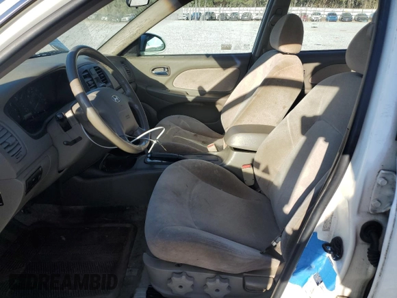2005 Hyundai Sonata GL with VIN KMHWF25S25A145133, listed as a Copart auction lot 77560394 with 83,660 mi miles and Salvage Title. Bid and sale history available at carsss.com. Image 7.