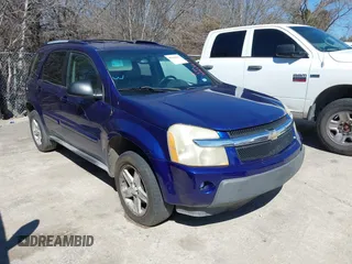2005 Chevrolet Equinox LT z VIN 2CNDL63F856153456, wystawiony jako IAAI lot #41619633 z przebiegiem 208 188 mil mil oraz . Historia ofert i sprzedaży dostępna na DreamBid. Obrazek 1.