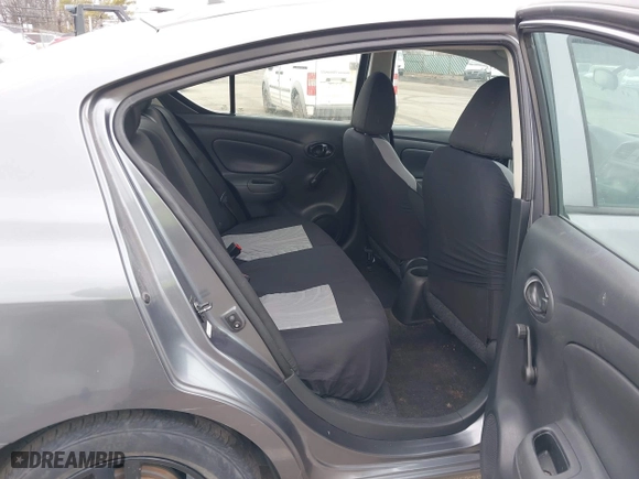 2019 Nissan Versa Sedan SV with VIN 3N1CN7AP9KL875881, listed as a IAAI auction lot 41734287 with 61,740 mi miles. Bid and sale history available at carsss.com. Image 8.