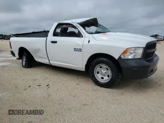 2013 Ram 1500 Tradesman z VIN 3C6JR6DG7DG577041, wystawiony jako Copart lot #70975954 z przebiegiem Nie podano mil oraz Szkoda całkowita • Salvage title. Historia ofert i sprzedaży dostępna na DreamBid. Obrazek 4.