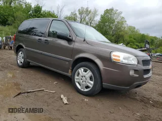 2008 Chevrolet Uplander LS z VIN 1GNDU23WX8D100796, wystawiony jako Copart lot #58053185 z przebiegiem 177 046 mil mil oraz Tytuł czysty. Historia ofert i sprzedaży dostępna na DreamBid. Obrazek 4.
