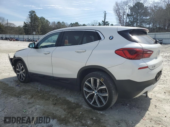 2018 BMW X2 sDrive28i with VIN WBXYJ3C33JEP75908, listed as a Copart auction lot 47314425 with 60,366 mi miles and Salvage Title. Bid and sale history available at carsss.com. Image 2.