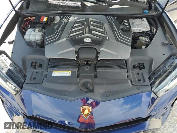 2019 Lamborghini Urus z VIN ZPBUA1ZL7KLA02968, wystawiony jako Copart lot #69967374 z przebiegiem 9747 mil mil oraz Szkody całkowita. Historia ofert i sprzedaży dostępna na DreamBid. Obrazek 12.