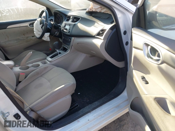 2015 Nissan Sentra S with VIN 3N1AB7AP6FY357106, listed as a IAAI auction lot 41773210 with 138,621 mi miles. Bid and sale history available at carsss.com. Image 5.