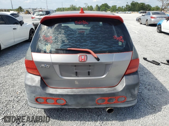 2007 Honda Fit Sport with VIN JHMGD38657S049544, listed as a Copart auction lot 50699175 with 188,830 mi miles and Salvage Title. Bid and sale history available at carsss.com. Image 6.