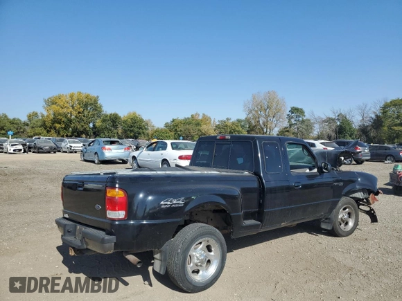 1998 Ford Ranger XL with VIN 1FTZR15U9WPA86018, listed as a Copart auction lot 75245844 with 143,067 mi miles and Salvage Title. Bid and sale history available at DreamBid. Image 3.