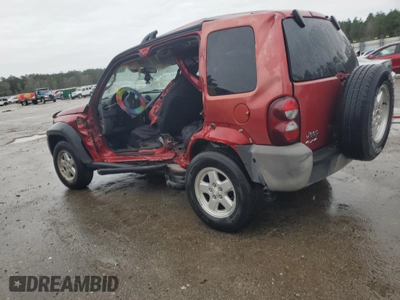 2006 Jeep Liberty Sport with VIN 1J4GL48K66W204160, listed as a Copart auction lot 45196085 with Not Provided miles and Non Repairable. Bid and sale history available at carsss.com. Image 2.