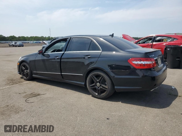 2013 Mercedes-Benz E 550 Sport with VIN WDDHF9BB8DA759750, listed as a Copart auction lot 59177825 with 63,620 mi miles and Salvage title. Bid and sale history available at DreamBid. Image 2.
