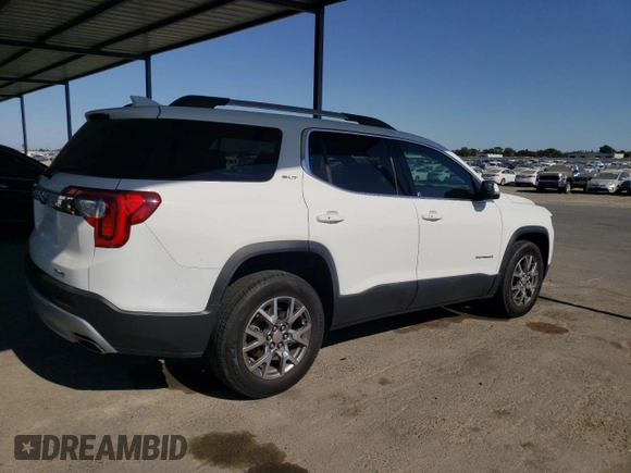 2020 GMC Acadia SLT with VIN 1GKKNULS4LZ165889, listed as a Copart auction lot 63130585 with 39,254 mi miles and Salvage title. Bid and sale history available at DreamBid. Image 3.