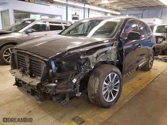 2023 Lincoln Nautilus Standard with VIN 2LMPJ6J97PBL05743, listed as a Copart auction lot 60879724 with 47,322 mi miles and Salvage Title. Bid and sale history available at carsss.com. Image 1.