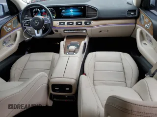 2021 Mercedes-Benz GLS with VIN 4JGFF5KE2MA407859, listed as a Copart auction lot 55323765 with 49,045 mi miles and Salvage Title. Bid and sale history available at carsss.com. Image 8.