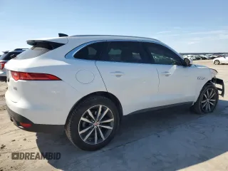 2020 Jaguar F-Pace 25t Prestige with VIN SADCK2FX7LA657601, listed as a Copart auction lot 45819725 with 48,568 mi miles and Salvage title. Bid and sale history available at DreamBid. Image 3.