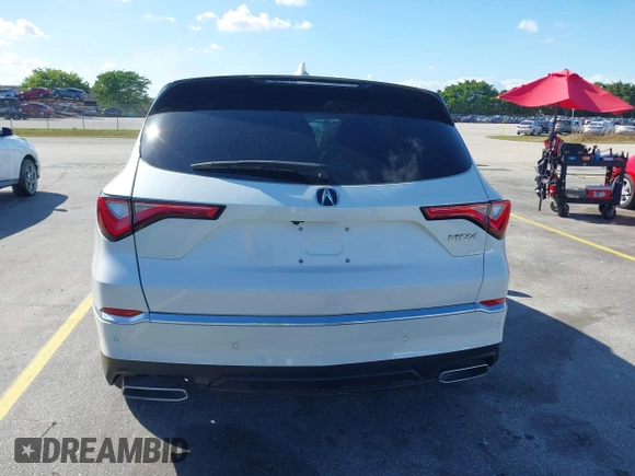 2023 Acura MDX w/Technology Package with VIN 5J8YD9H49PL005534, listed as a IAAI auction lot 41597347 with 14,950 mi miles. Bid and sale history available at carsss.com. Image 16.